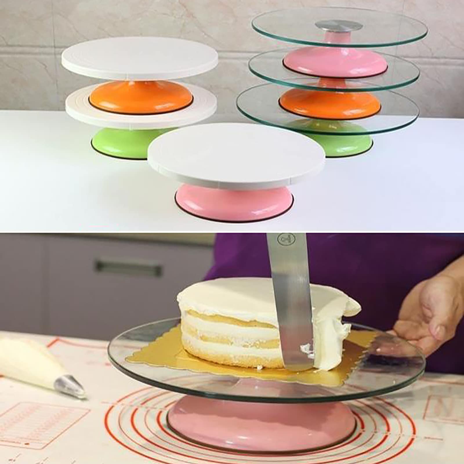 回転台 27cm ケーキ　ナッペ　業務用　美品　ケーキ回転台　製菓道具　厨房用品 回転台 27cm ケーキ ナッペ 業務用 美品 ケーキ回転台 製菓道具